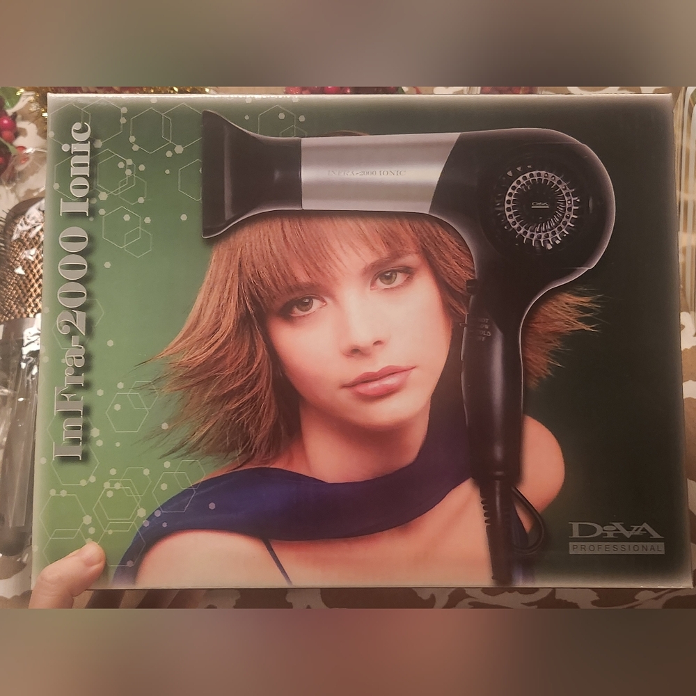 New infra ionic hairdryer